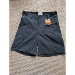 Alpine Parrot Cypress Shorts Slate Gray Womens Size 1 Hiking Outdoor UPF 40
